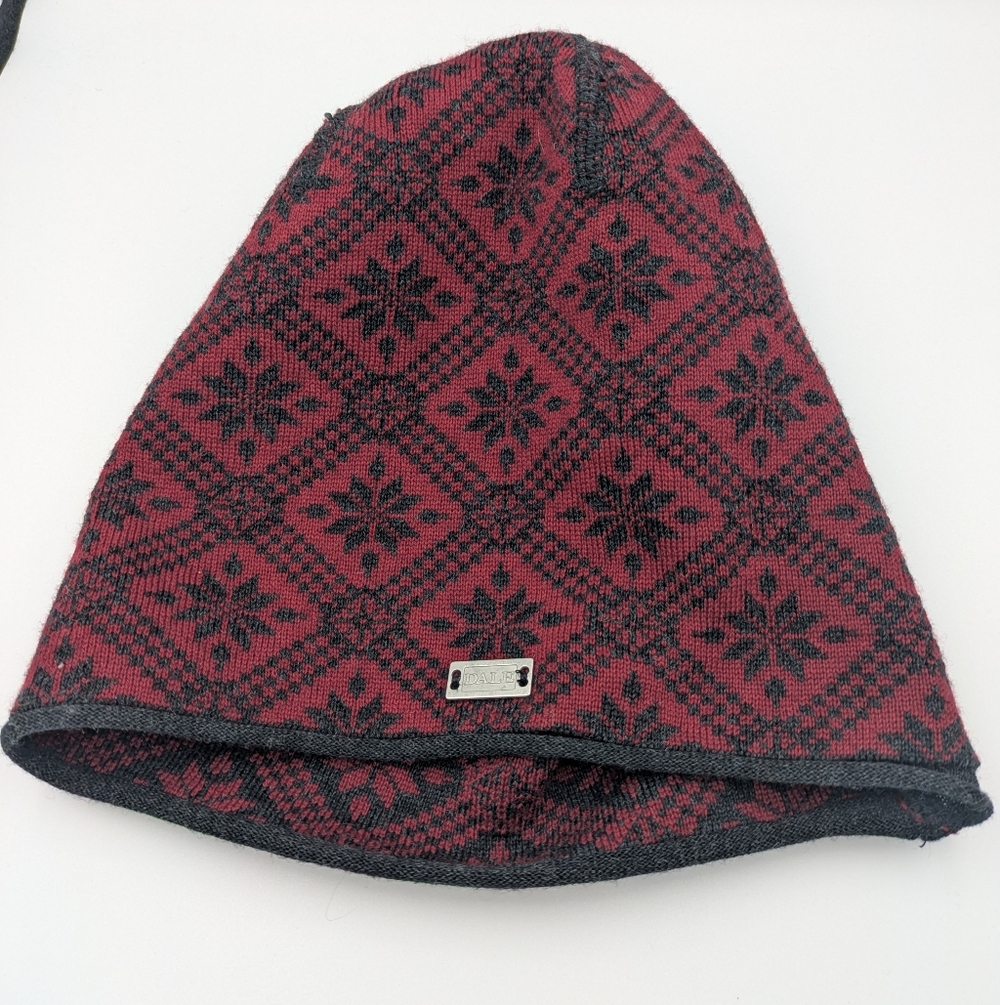 Dale Of Norway red Christiania Women’s Hat - Merino Wool